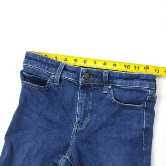 UNiQLO Stretch Jeans Womens Size 10 26x30 Measured Blue - Picture 9 of 10